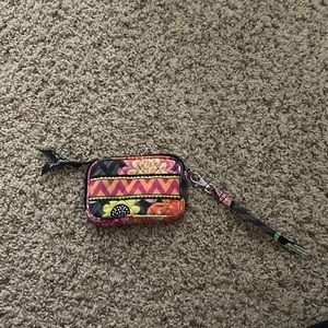 Vera Bradley wallet with Chain attached